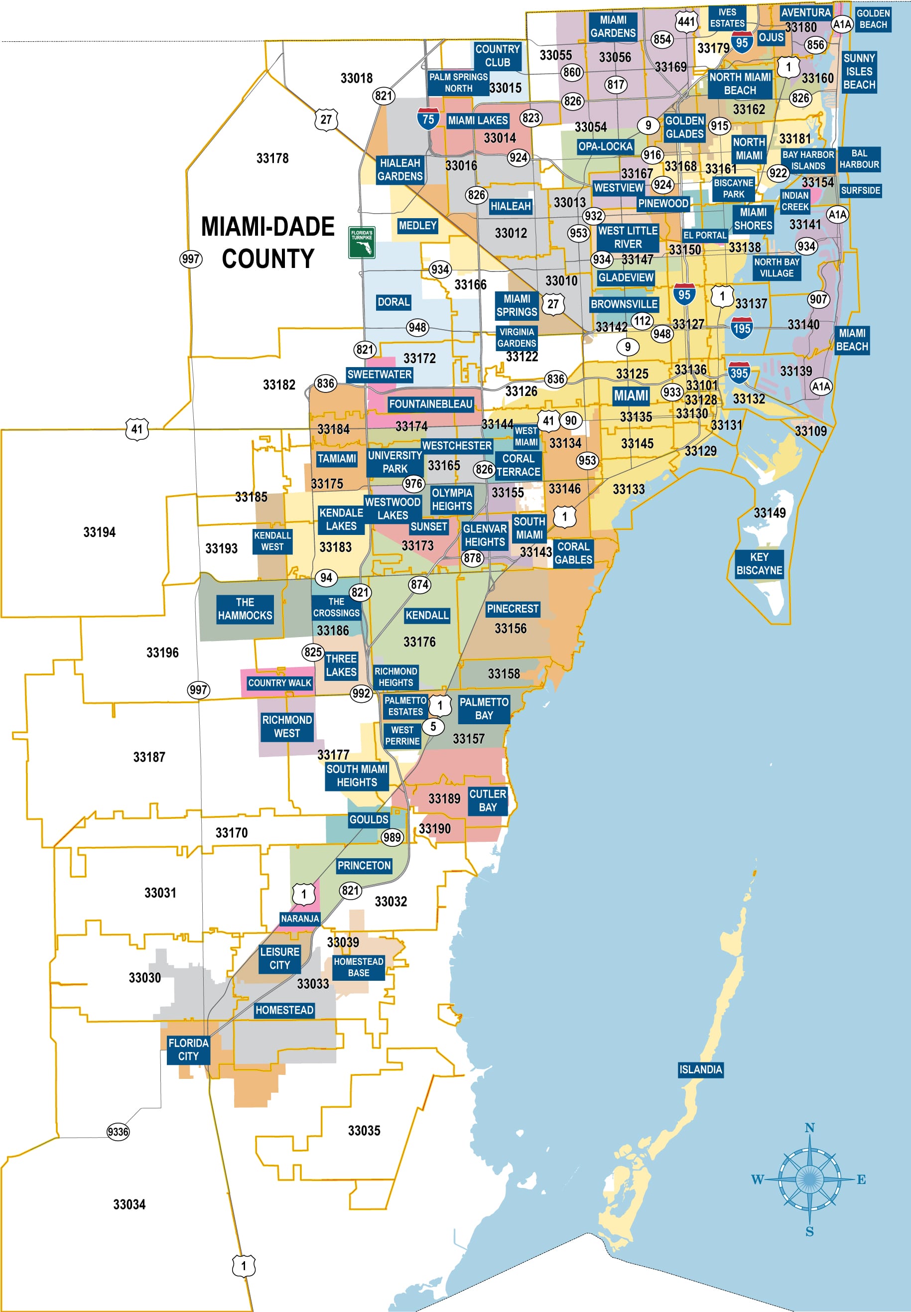 Custom Territory & Radius Maps | Digital Vector & Wall