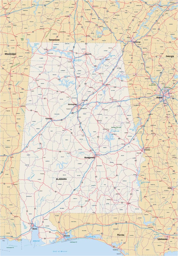 Birmingham Metro Map | Digital Vector | Creative Force