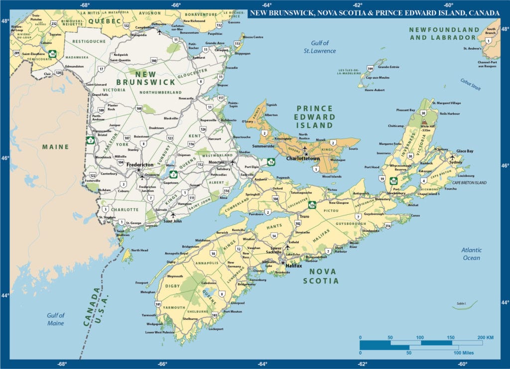 Halifax Downtown Map| Digital Vector |Creative Force