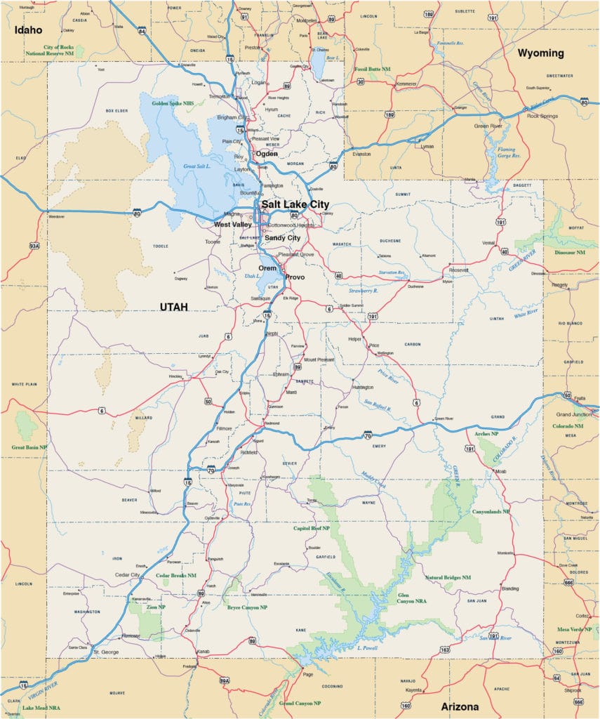 Salt Lake City Metro Map | Digital| Creative Force