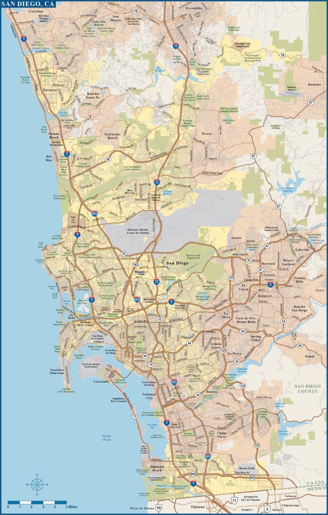 san-diego-downtown-map-digital-vector-creative-force