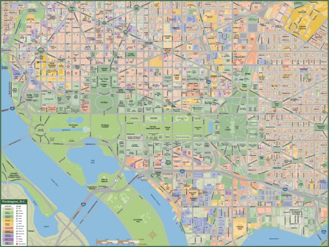 Washington DC Metro Map | Digital Vector | Creative Force