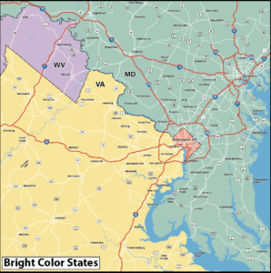 Regional Map Color Scheme Inspirations - Creative Force